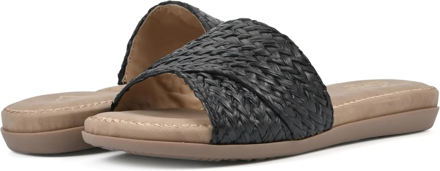 CLIFFS BY WHITE MOUNTAIN Women's Flawless Slide Sandal