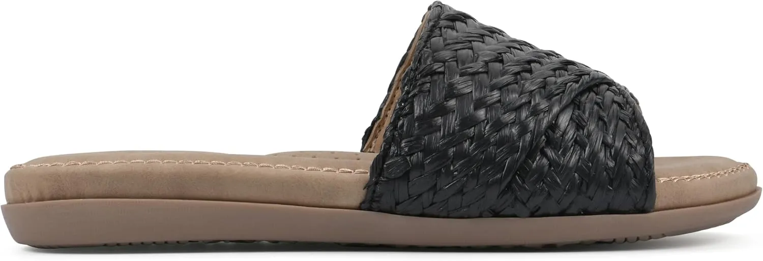 CLIFFS BY WHITE MOUNTAIN Women's Flawless Slide Sandal
