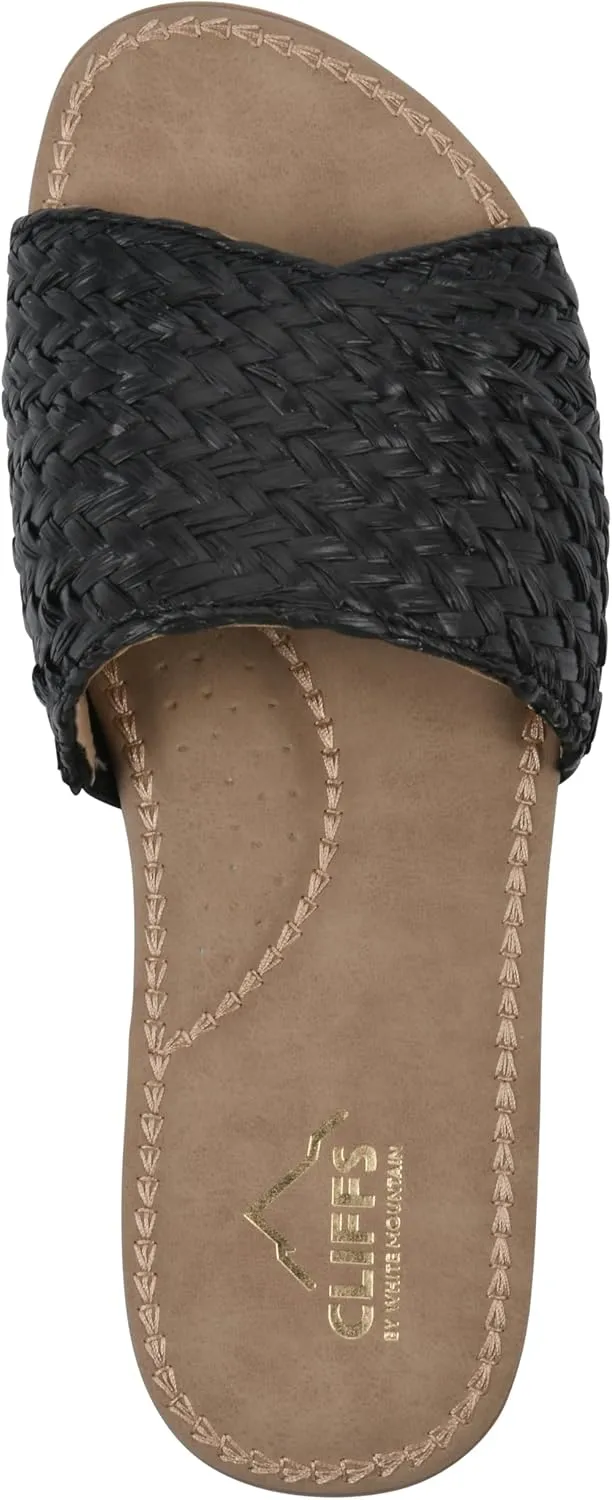 CLIFFS BY WHITE MOUNTAIN Women's Flawless Slide Sandal