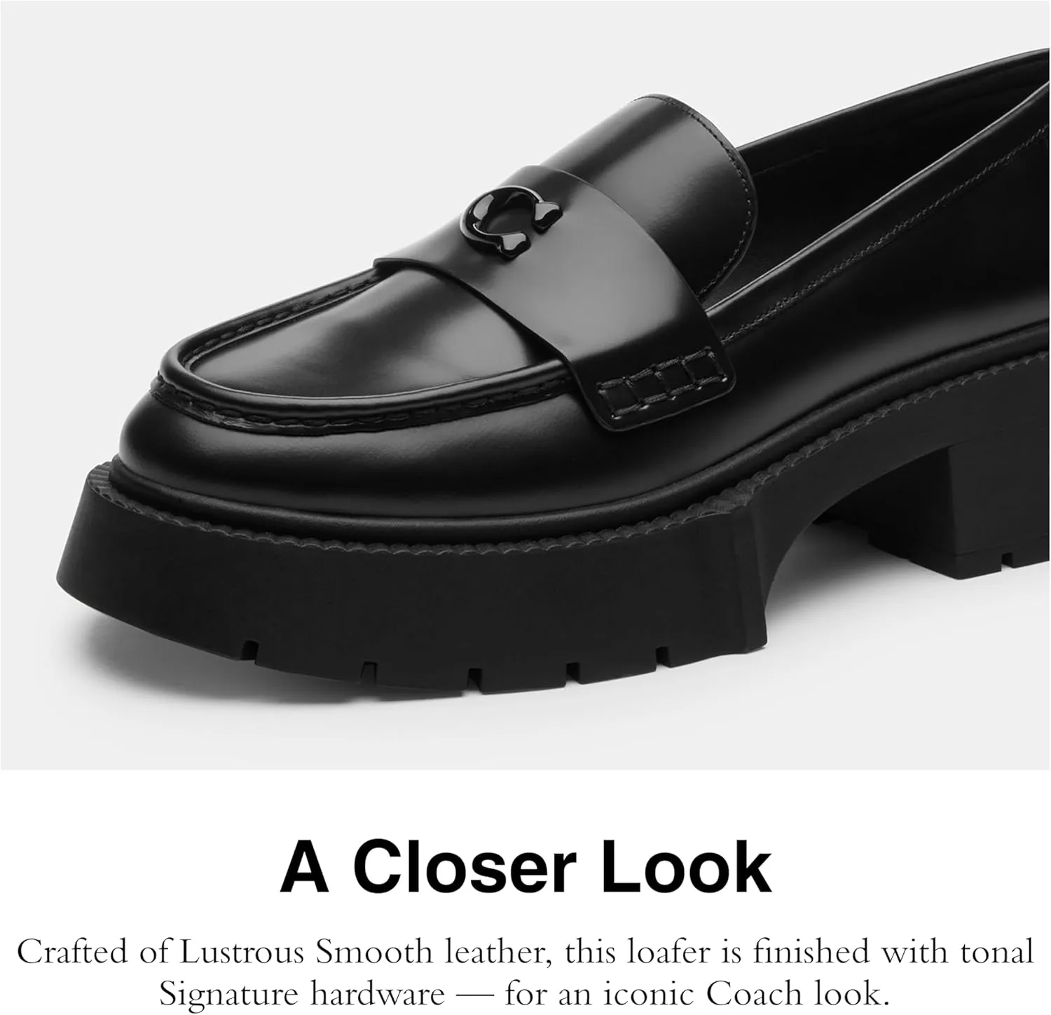 Coach Women's Leah Platform Loafer