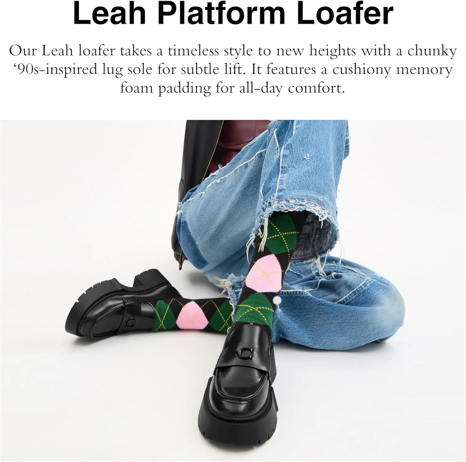 Coach Women's Leah Platform Loafer