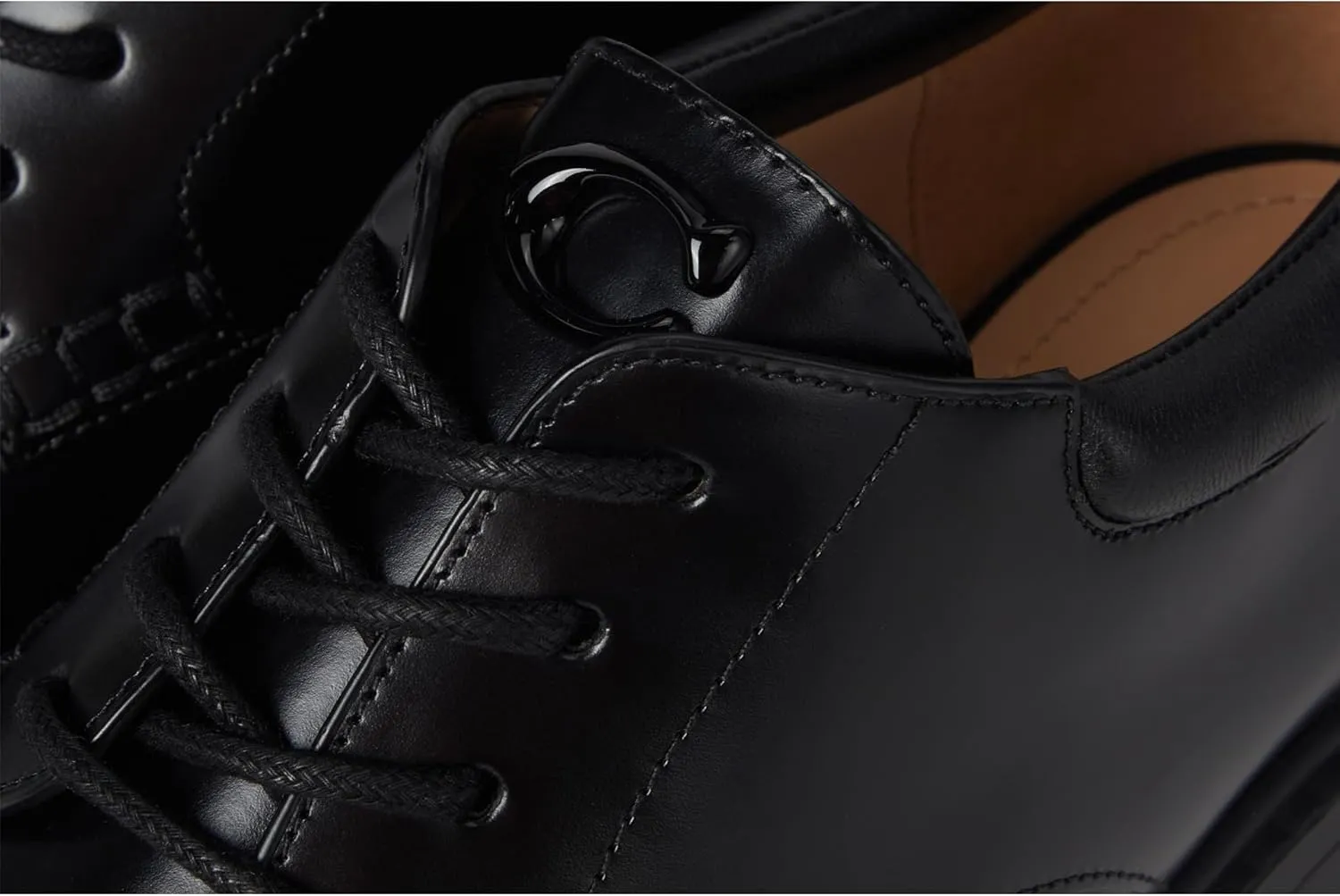 COACH Women's Lyla Leather Derby Loafer