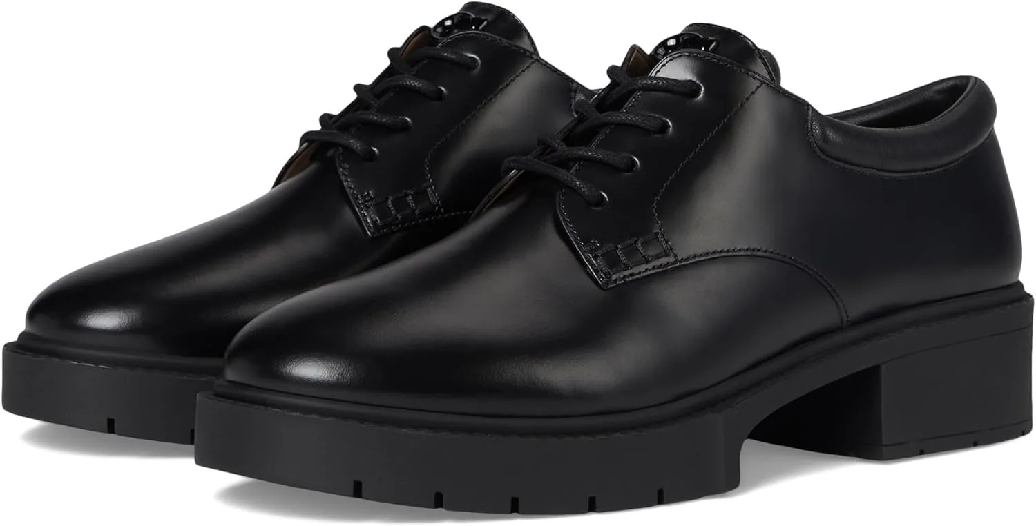 COACH Women's Lyla Leather Derby Loafer