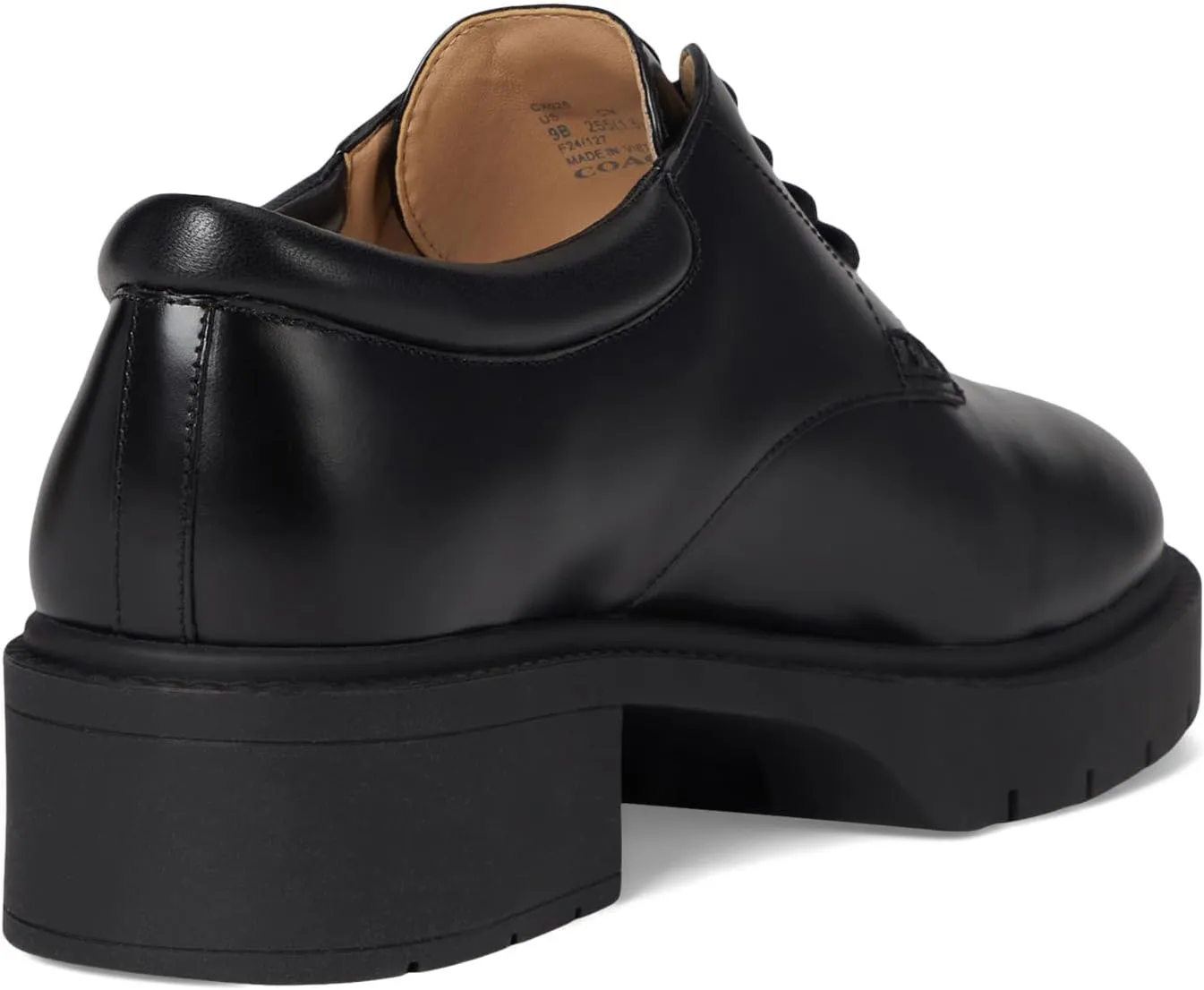 COACH Women's Lyla Leather Derby Loafer
