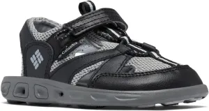 Columbia Youth Techsun Wave Sandal, Black/Steam, 13