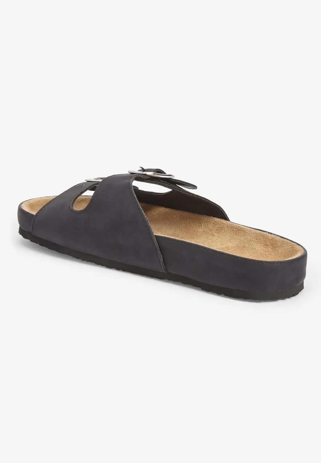 Comfortview Women's Wide Width The Maxi Footbed Sandal