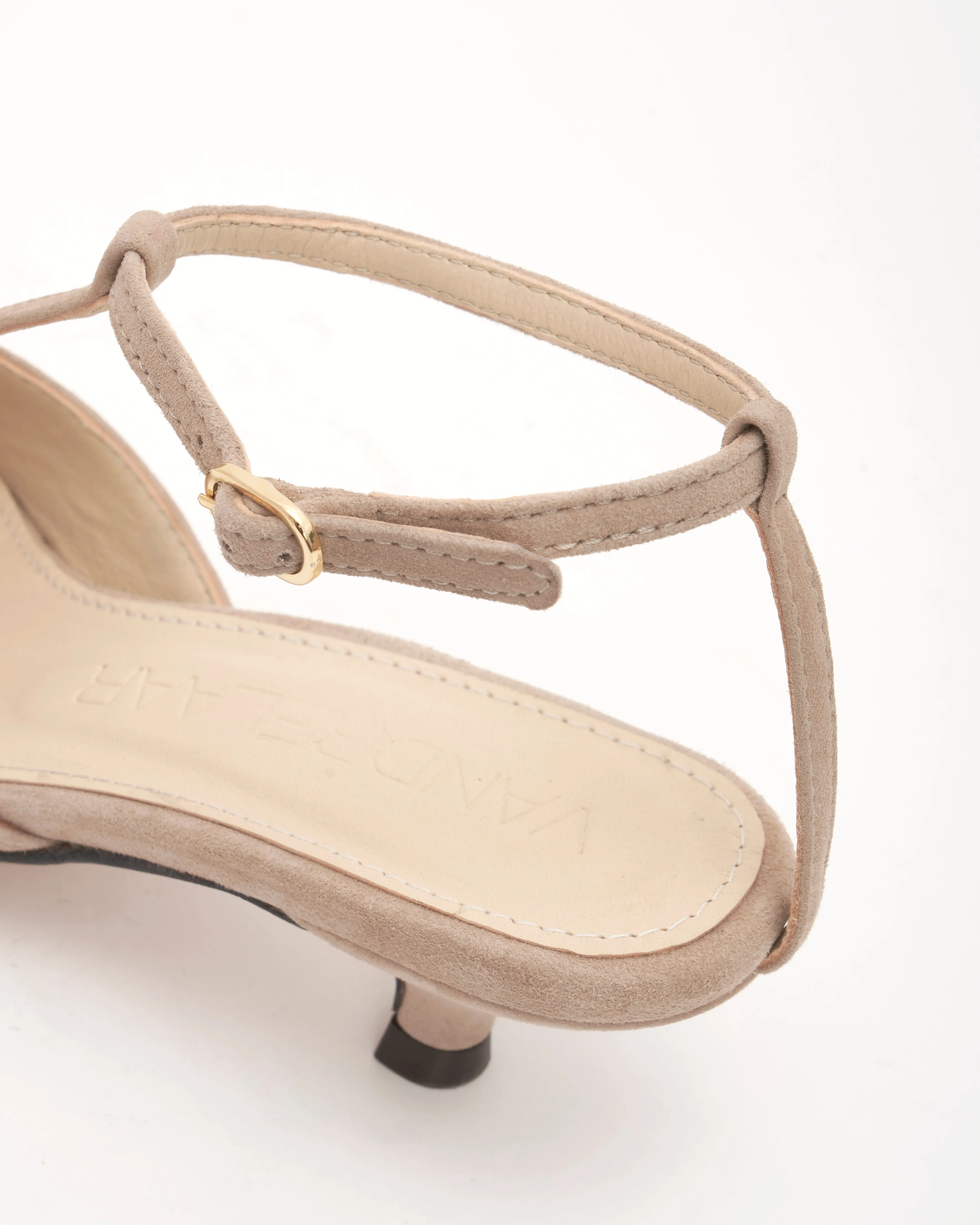 Constance Pump, Sand Suede