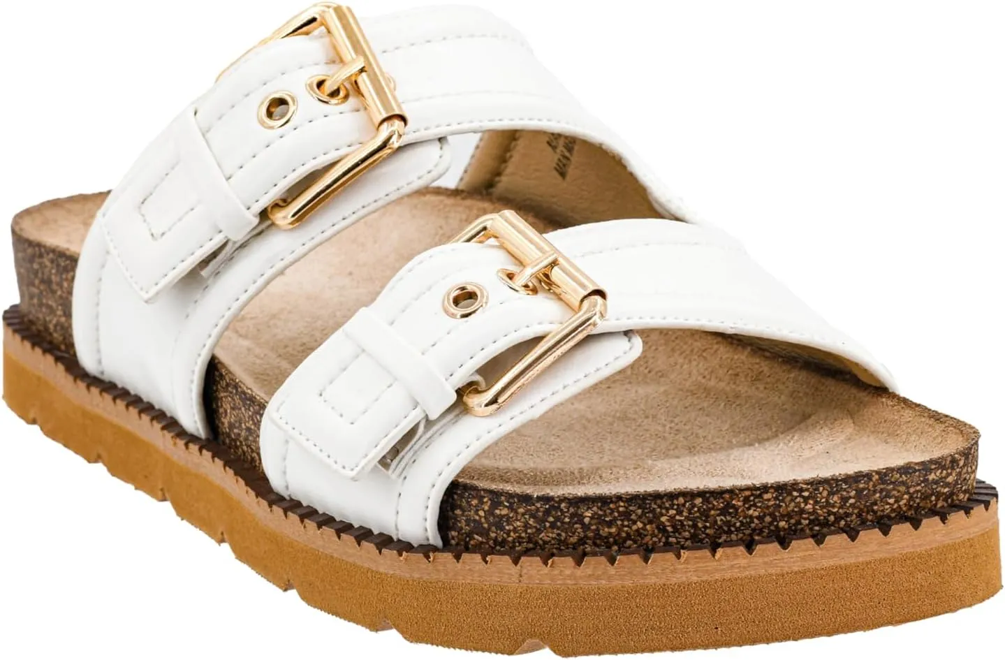 Corkys Footwear Hey Girl Women's Conceited Two-Strap Sandal | Comfortable Soft Insoles and Two Straps With Adjustable Buckles | Stylish For Everyday Wear