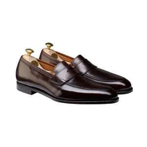 Crawford Dark Brown Antique Calf, Crockett & Jones