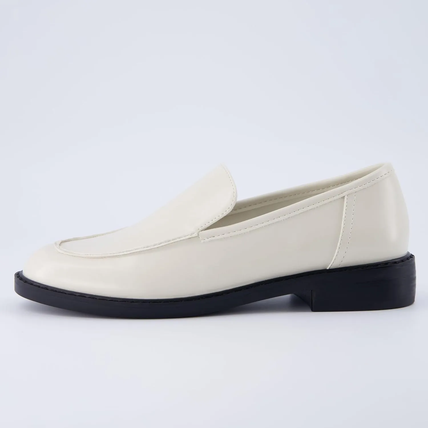 CUSHIONAIRE Women's Cambridge Patent Loafer  Memory Foam, Wide Widths Available