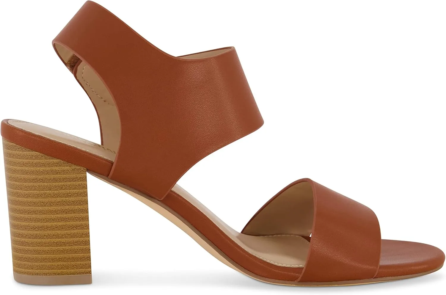 CUSHIONAIRE Women's Talent cut out heel sandal  Memory Foam and Wide Widths Available