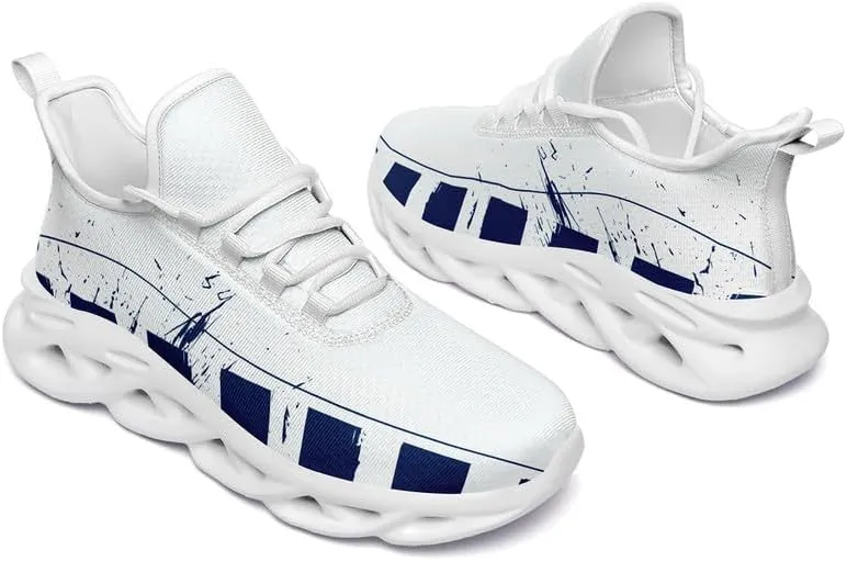 Custom Women's Sports Shoes Personalized Men's Tennis Baseball Running Athletic Shoes Fashion Lightweight Sneaker