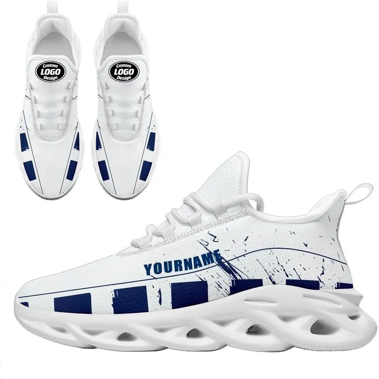 Custom Women's Sports Shoes Personalized Men's Tennis Baseball Running Athletic Shoes Fashion Lightweight Sneaker
