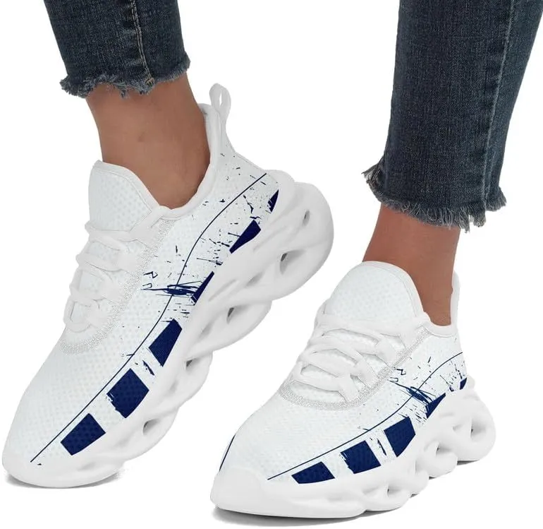 Custom Women's Sports Shoes Personalized Men's Tennis Baseball Running Athletic Shoes Fashion Lightweight Sneaker