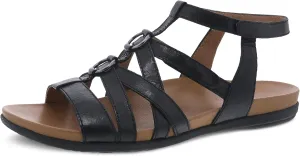 Dansko Jolene Adjustable Gladiator Sandal for Women – Leather Linings and Uppers for All-Day Comfort – Dual Density EVA Footbed and Lightweight Rubber Outsole for Long-Lasting Wear
