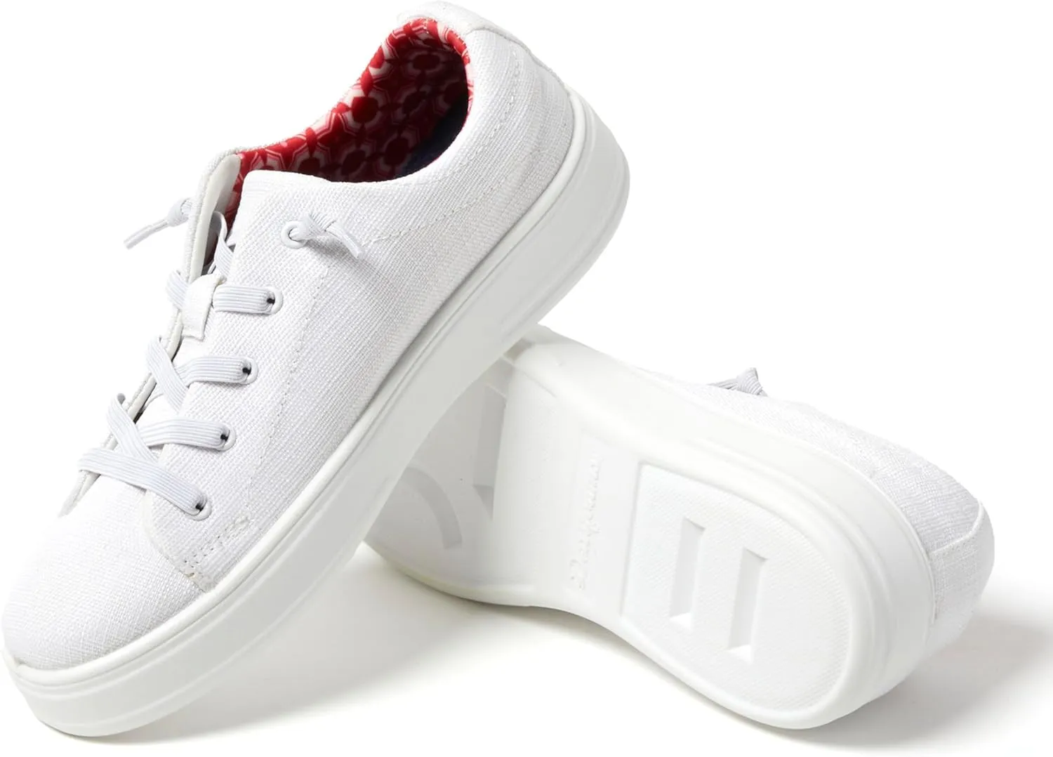 Dearfoams Women's Shoes-Mabel Lightweight Comfortable Easy Slip on Sneaker with Arch Support