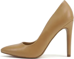 Delicious “Cindy” ~ Women Pointed Toe Slip On Stiletto High Heel Pump Shoe