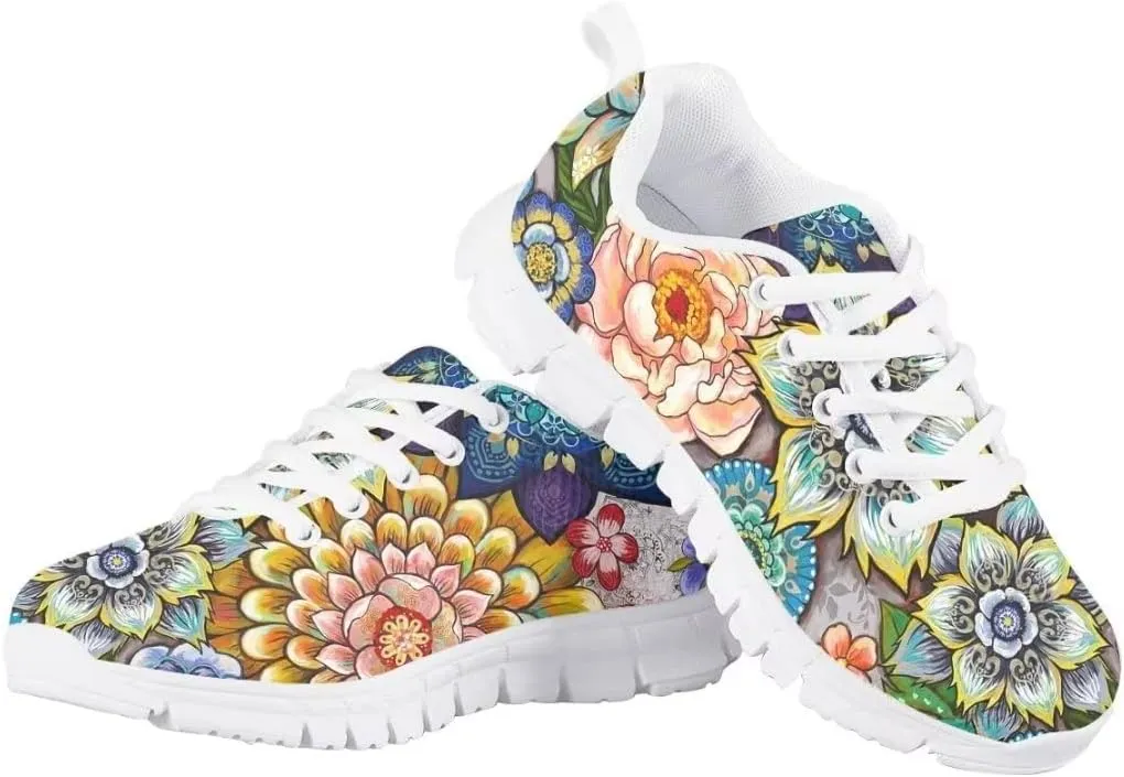Dellukee Boys Girls Shoes Lightweight Athletic Running Walking Sports Sneakers