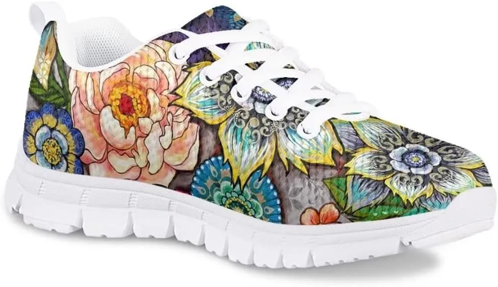 Dellukee Boys Girls Shoes Lightweight Athletic Running Walking Sports Sneakers