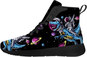 Dinosaur Shoes for Women Men High Top Sneakers High Top Shoes Gifts for Him Her