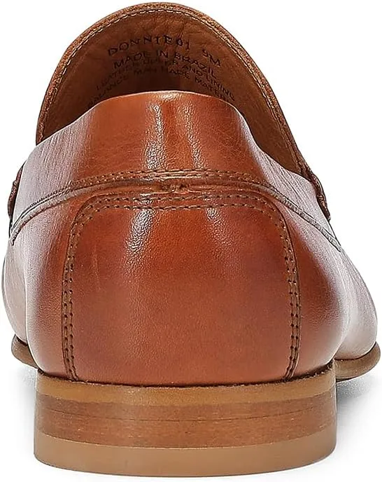 Donald Pliner Donnie Men’s Slip-On Loafer - Stacked Heel – Classic Dress Loafers for Men, Memory Foam Insole, Slip-On Shoes for Men, Comfortable Dress Shoes