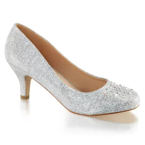 DORIS-06 - Slv Glitter Mesh Fabric