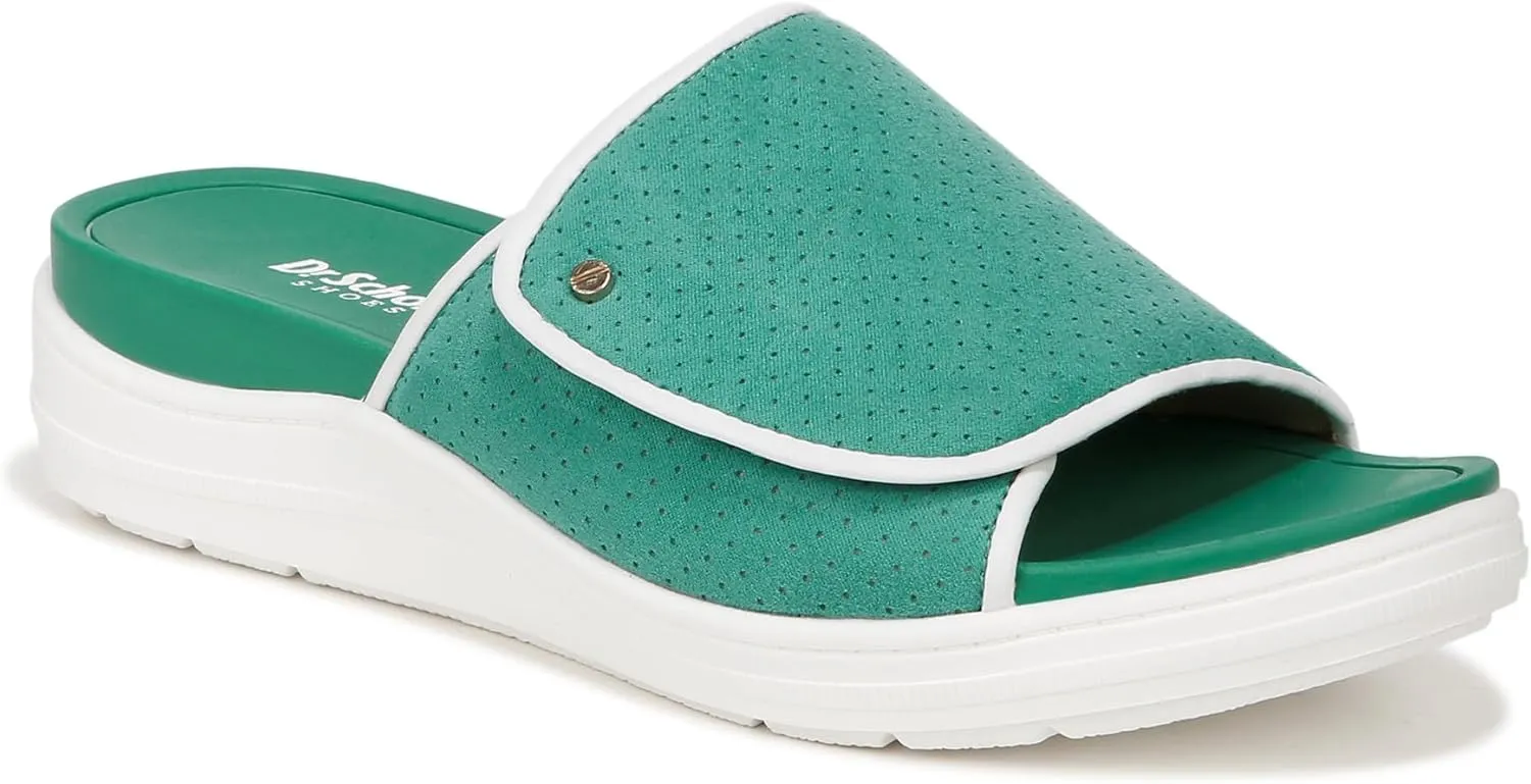 Dr. Scholl's Shoes Women's Time Off Set Slide Sandal