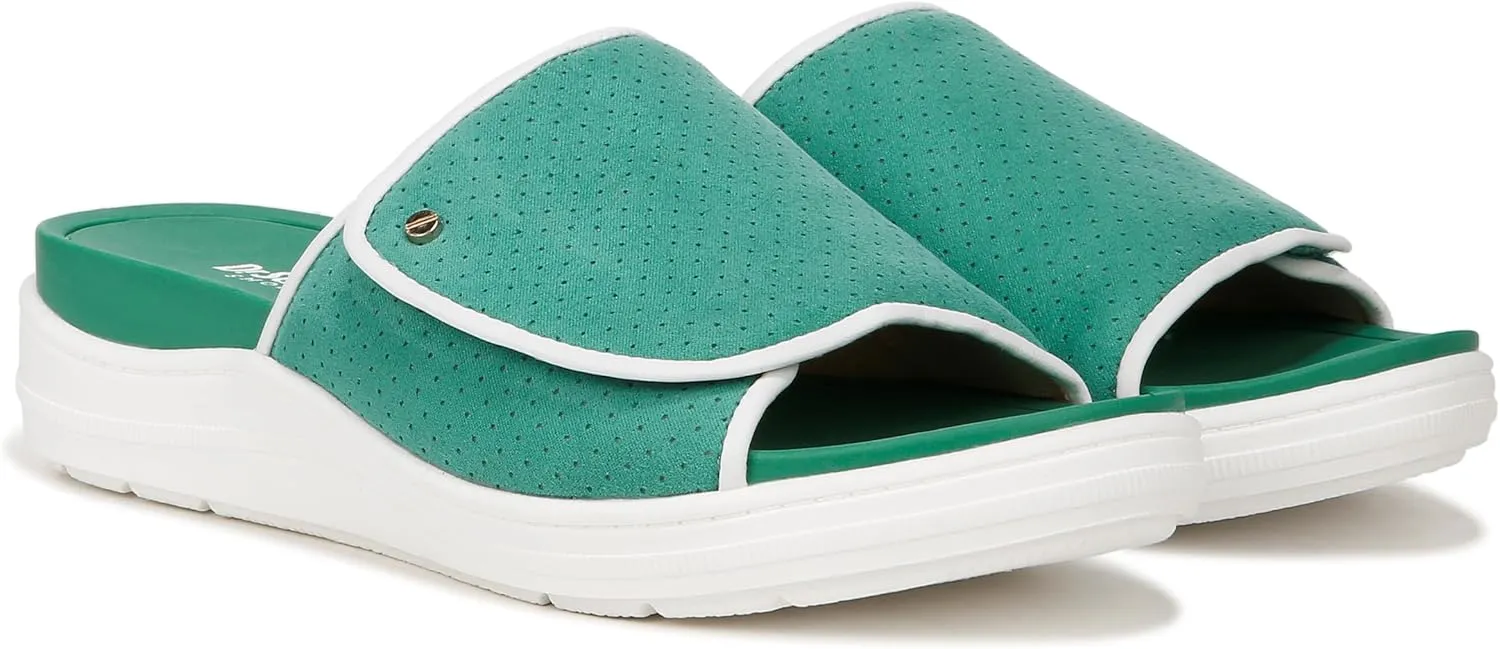 Dr. Scholl's Shoes Women's Time Off Set Slide Sandal
