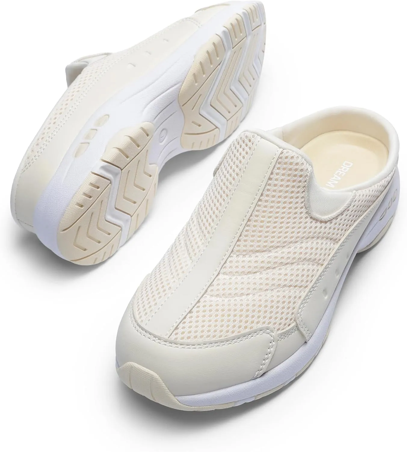 DREAM PAIRS Mules for Women Sneakers Slip on Shoes for Women Walking Shoes