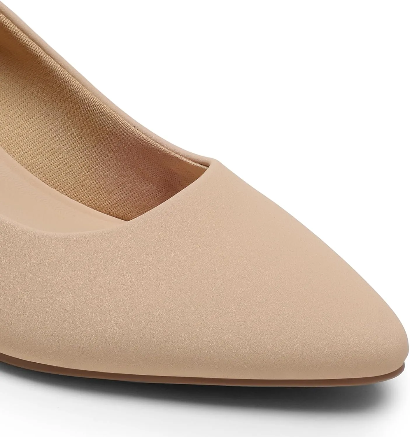 DREAM PAIRS Women's Pumps Closed Toe Pointed Toe Kitten Heels for Women Party Dance Wedding Dress Shoes for Women