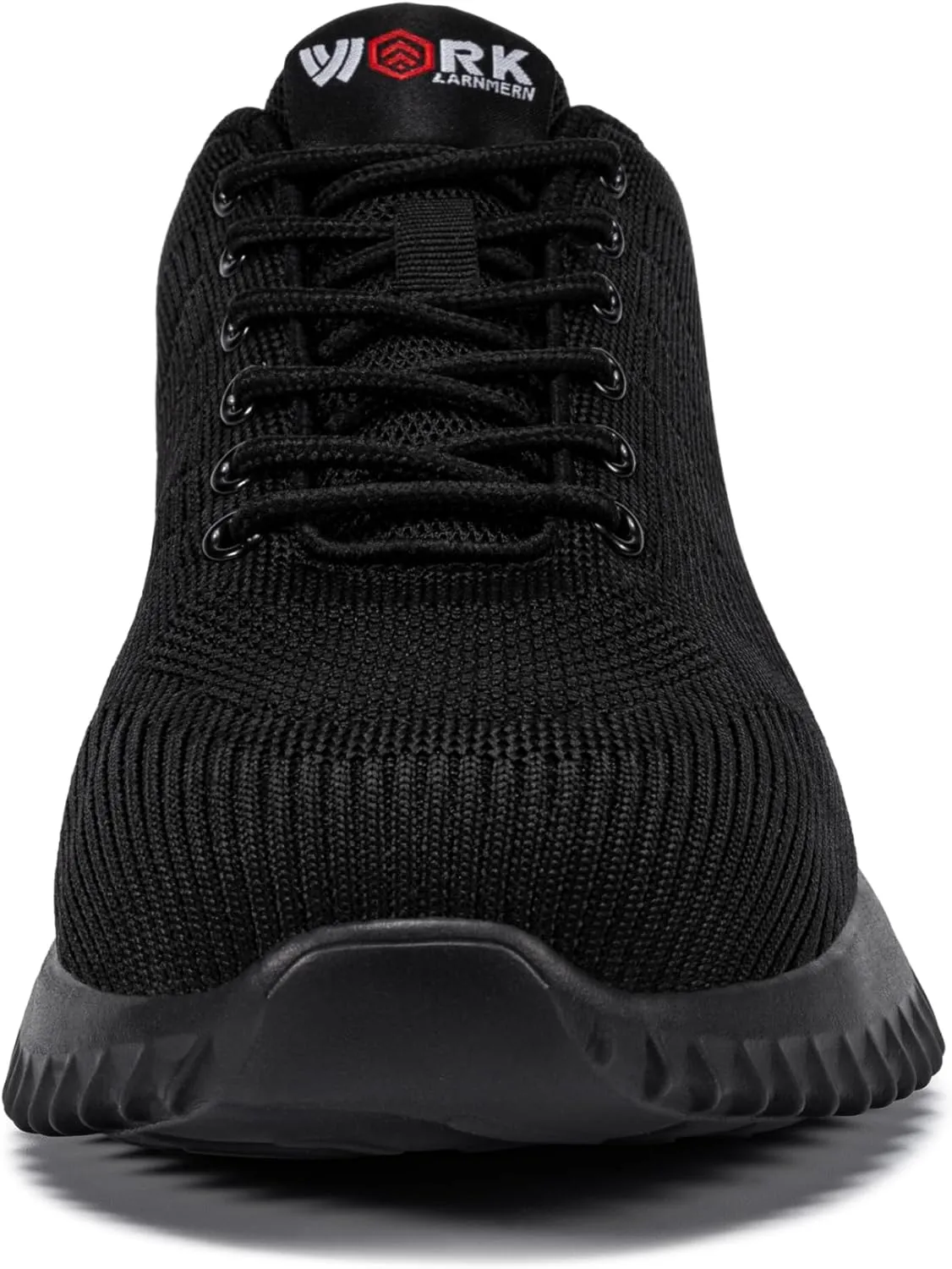 DYKHMILY Steel Toe Shoes for Men Lightweight Work Shoes Comfortable Safety Shoes Air Cushion Construction Shoes