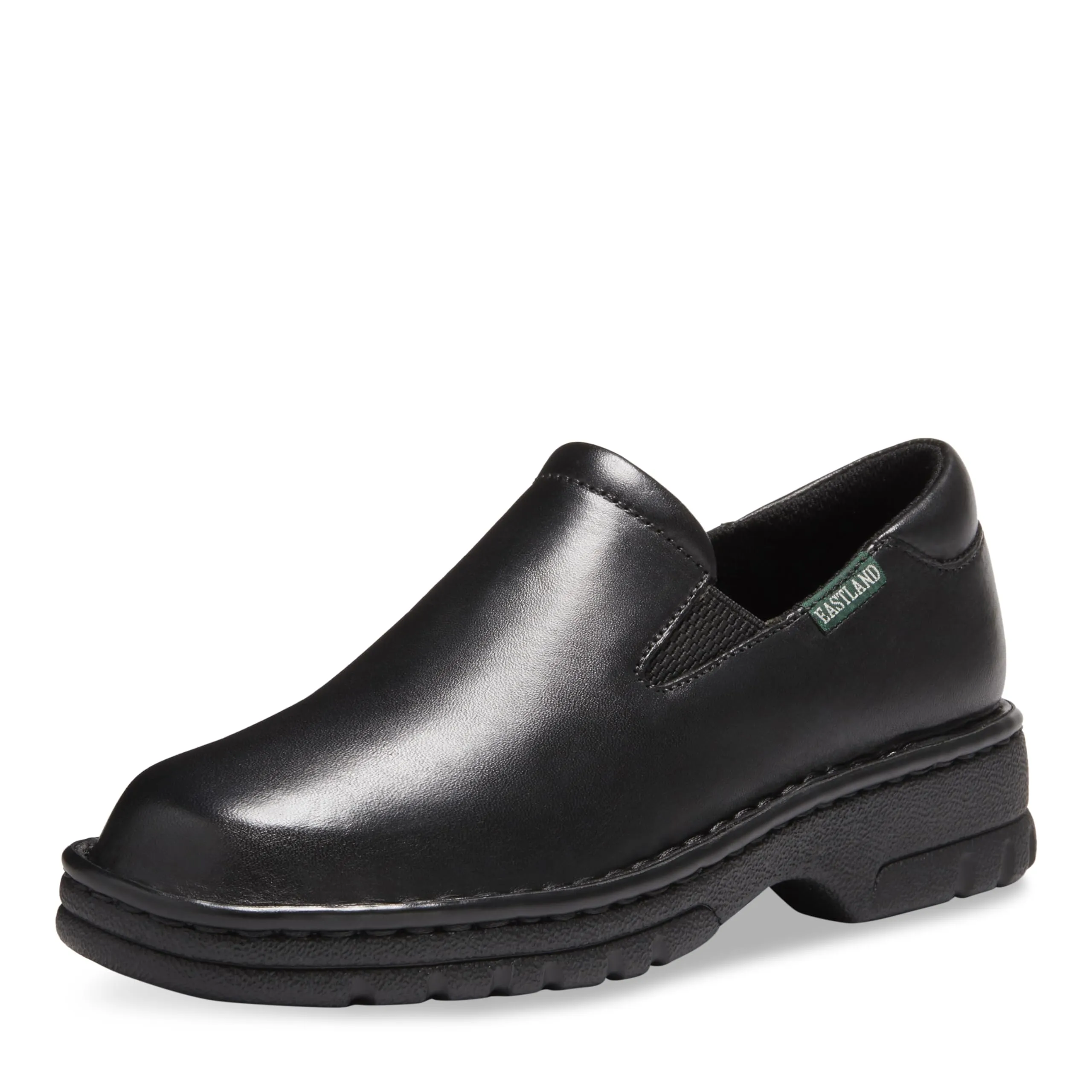 Eastland Women's Newport Slip-On Loafer, Black, 10 M US