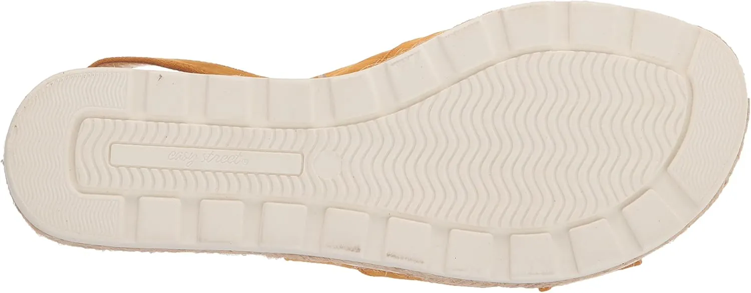 Easy Street Women's Dot Wedge Sandal