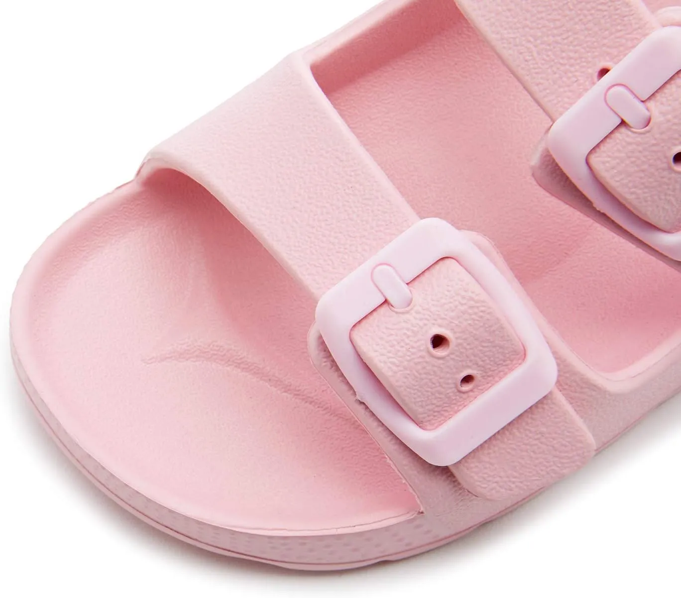 EasyStar Boys and Girls Lightweight Dual-Adjustable Sandal Buckles With Hook and Loop Heel Closure