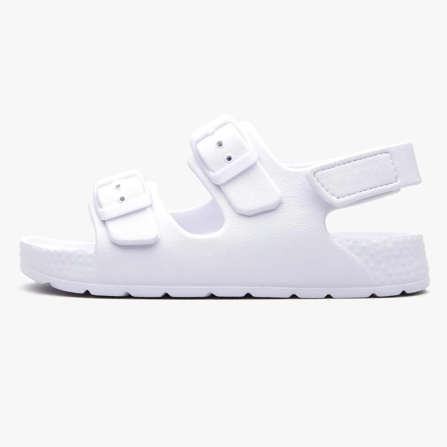 EasyStar Boys and Girls Lightweight Dual-Adjustable Sandal Buckles With Hook and Loop Heel Closure