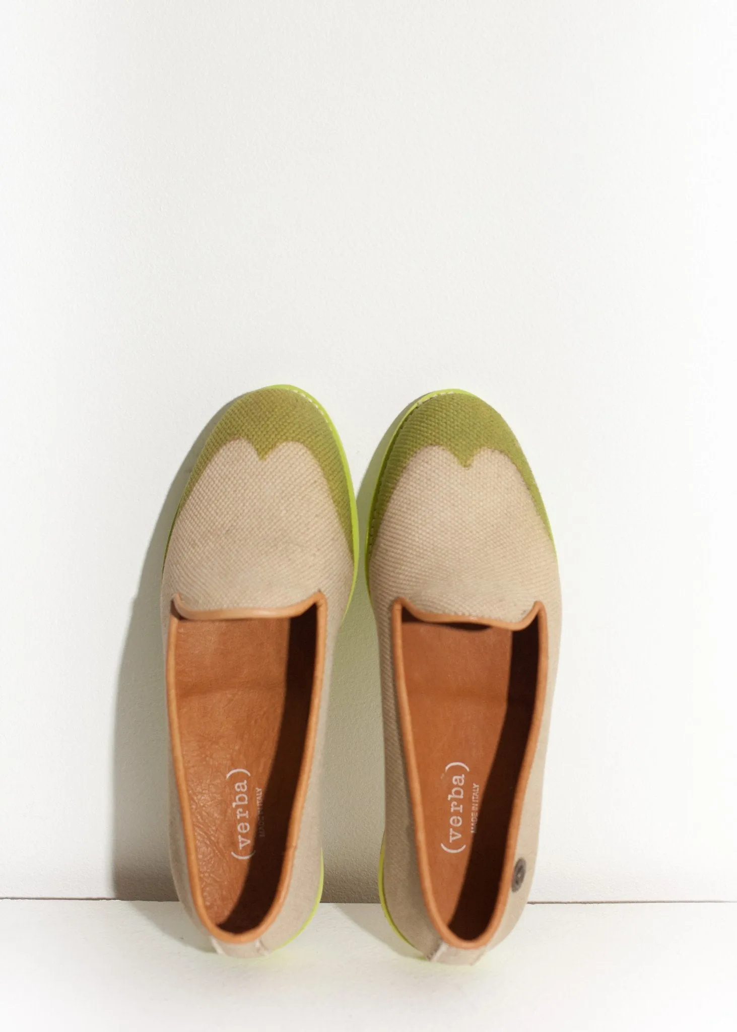 Efficient delivery Lime in Efficient global logistics Wingtip Loafer