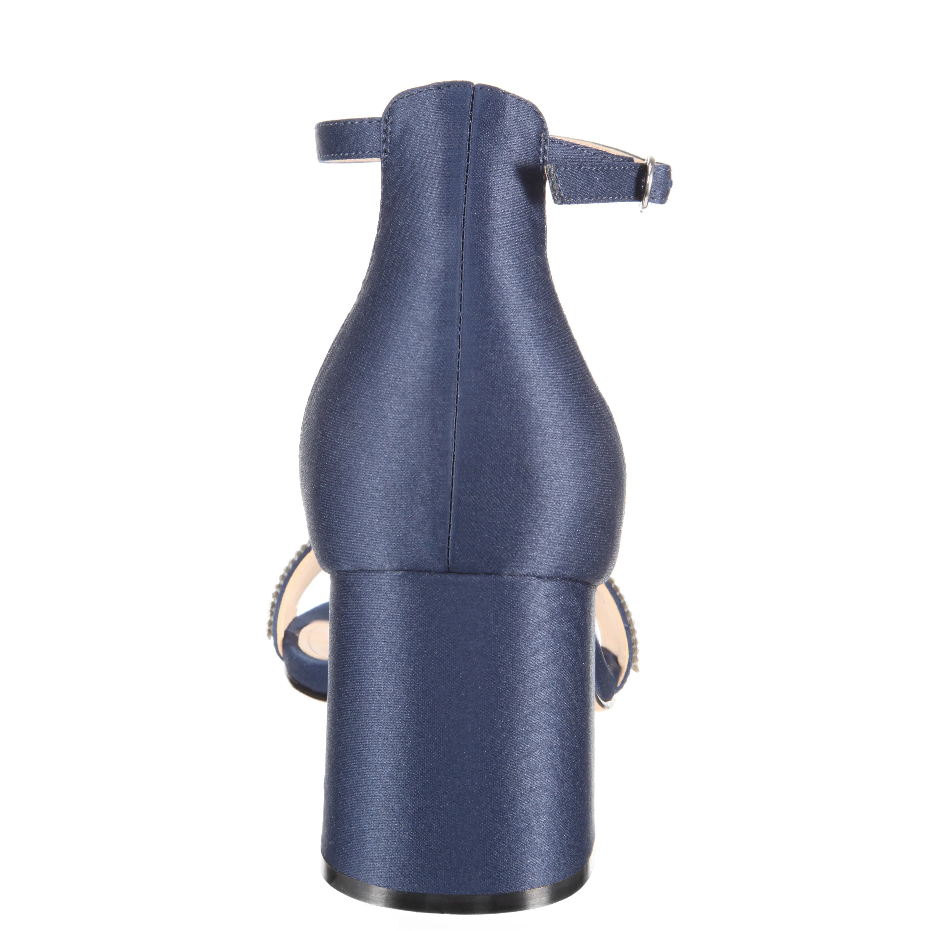 ELENORA-NEW NAVY SATIN