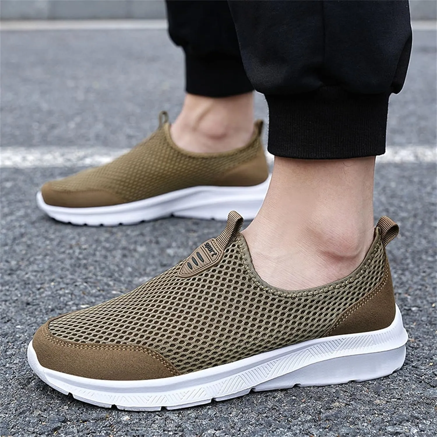 Fashion Lightweight Sneakers for Men Breathable Casual Comfortable Walking Sneaker Lightweight Minimalist Shoes