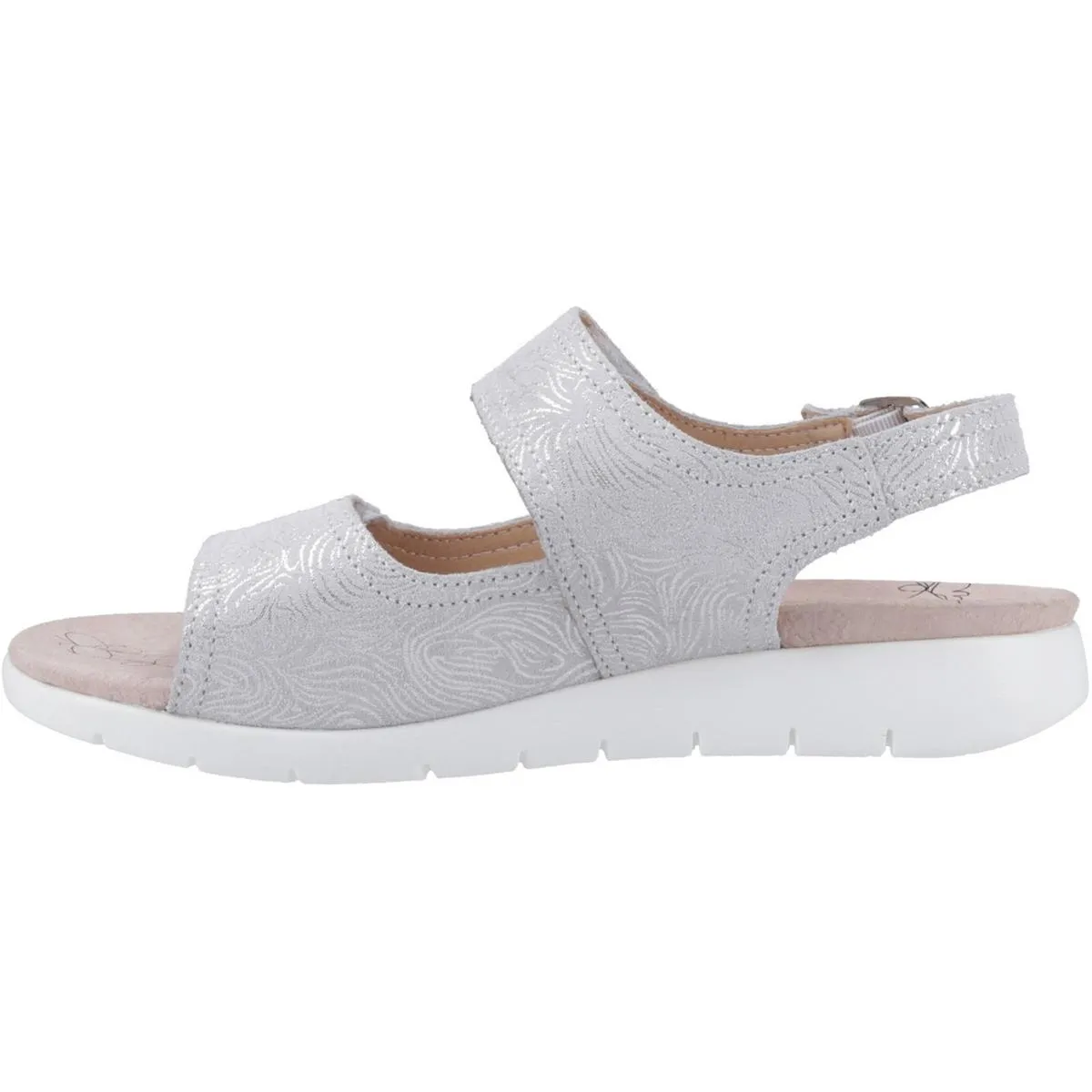 Fleet & Foster Begonia Sandals Silver