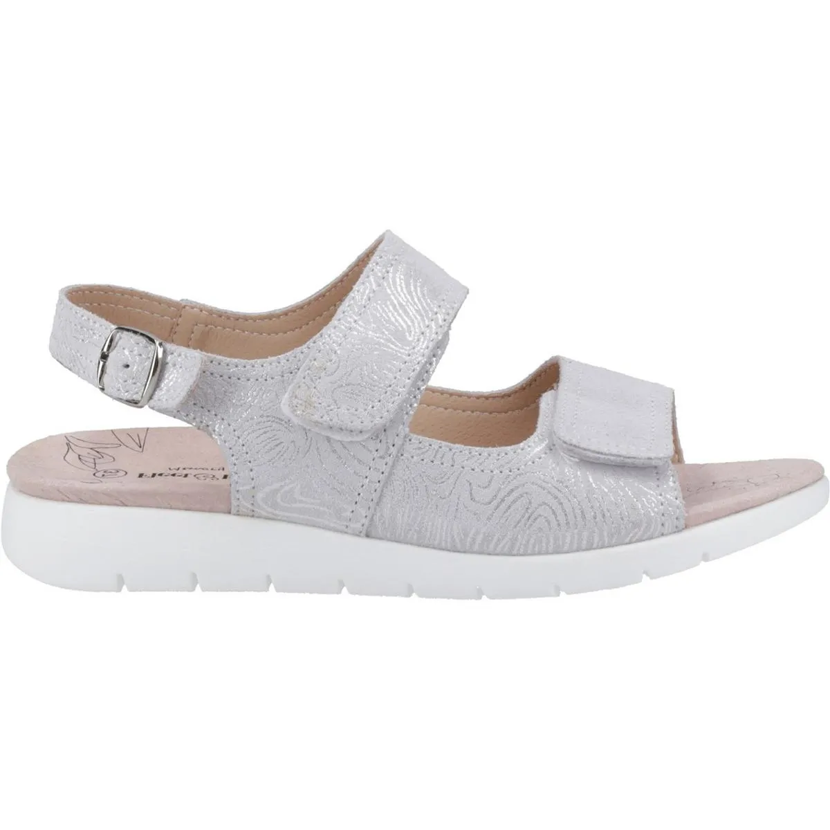 Fleet & Foster Begonia Sandals Silver