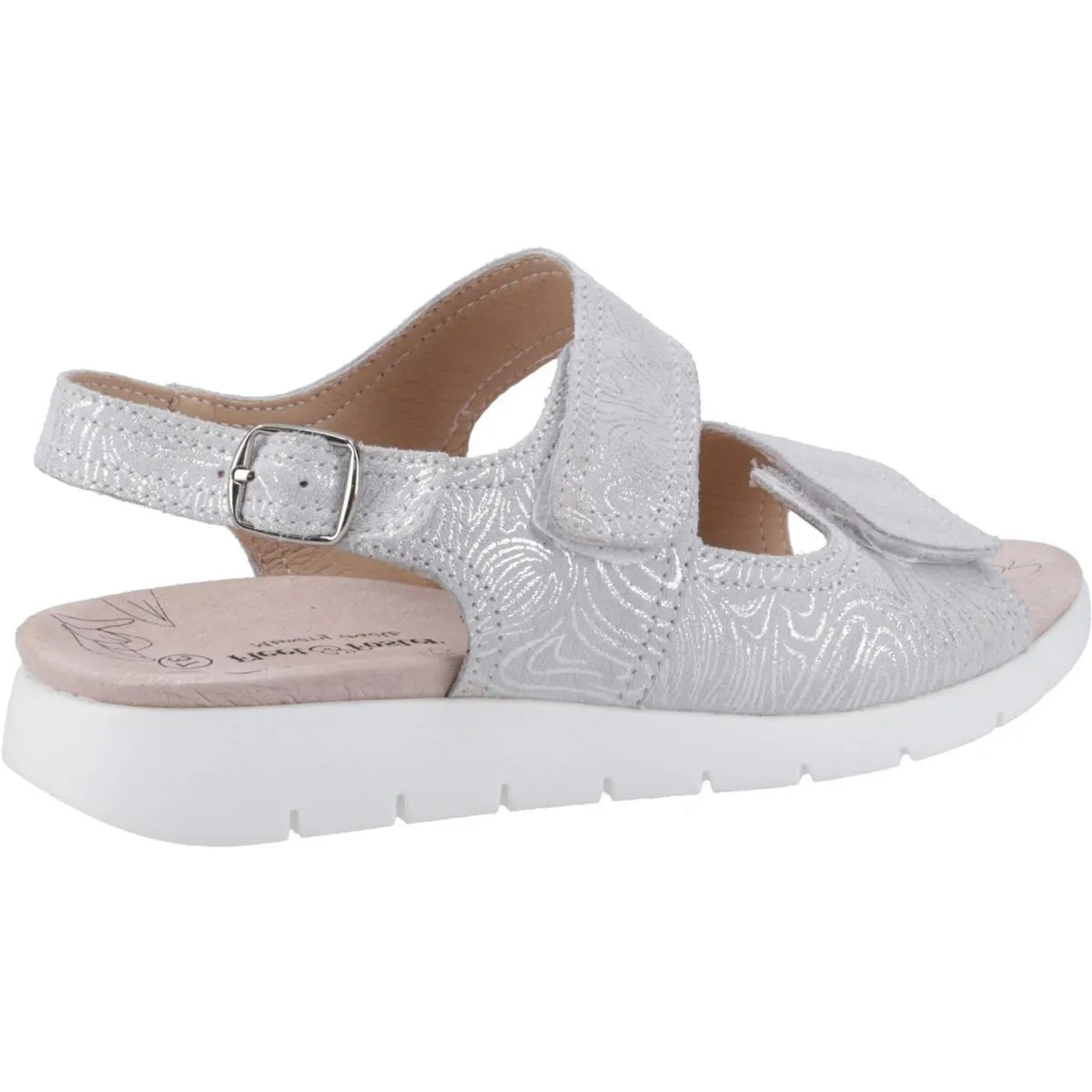 Fleet & Foster Begonia Sandals Silver