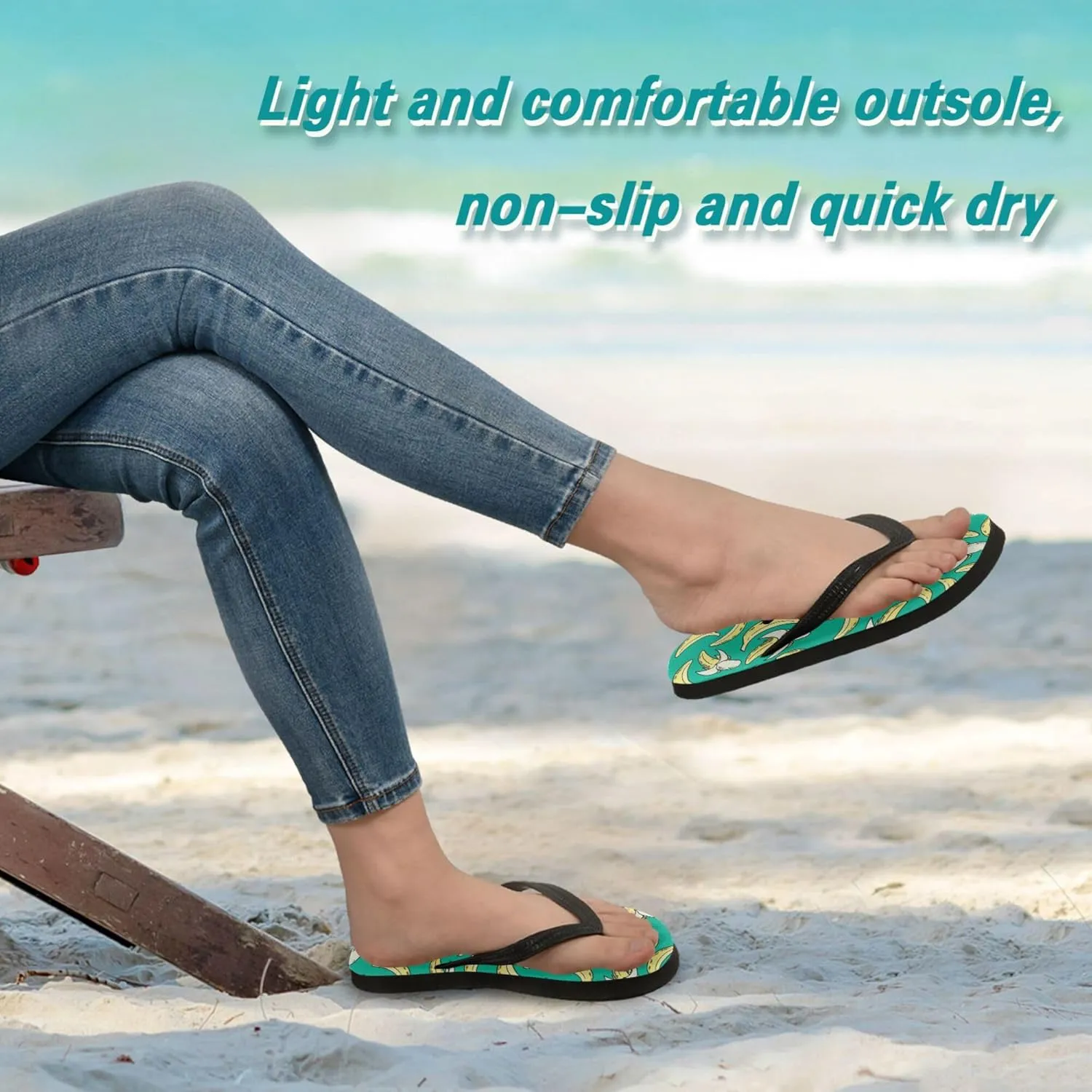 Flip Flops for Men Women Summer Beach Sandal Bathroom Shower Shoes