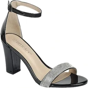 Forever Amber 03 Womens Open Toe Chunky Heel Sandals