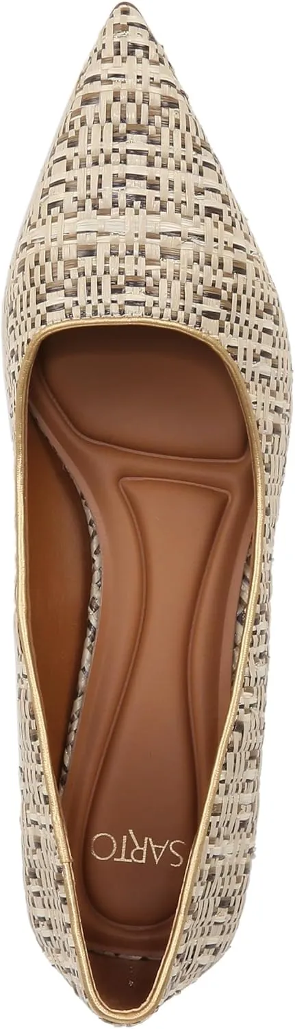 Franco Sarto Women's Diva Pointed Toe Kitten Heel Pump