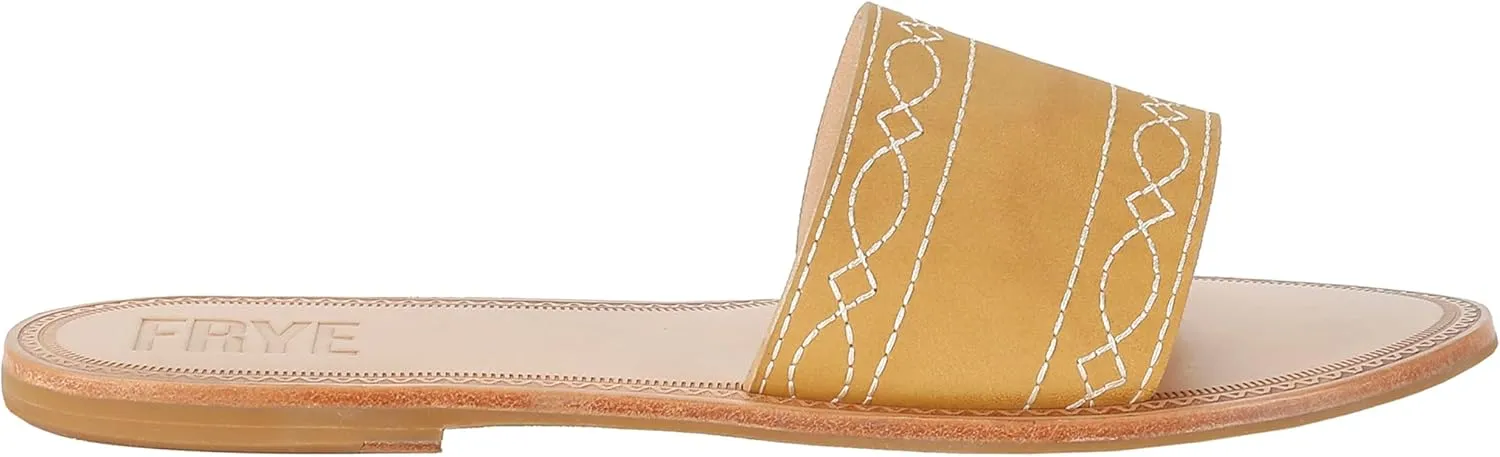 Frye Women's Ava Woodstock Slide Sandal