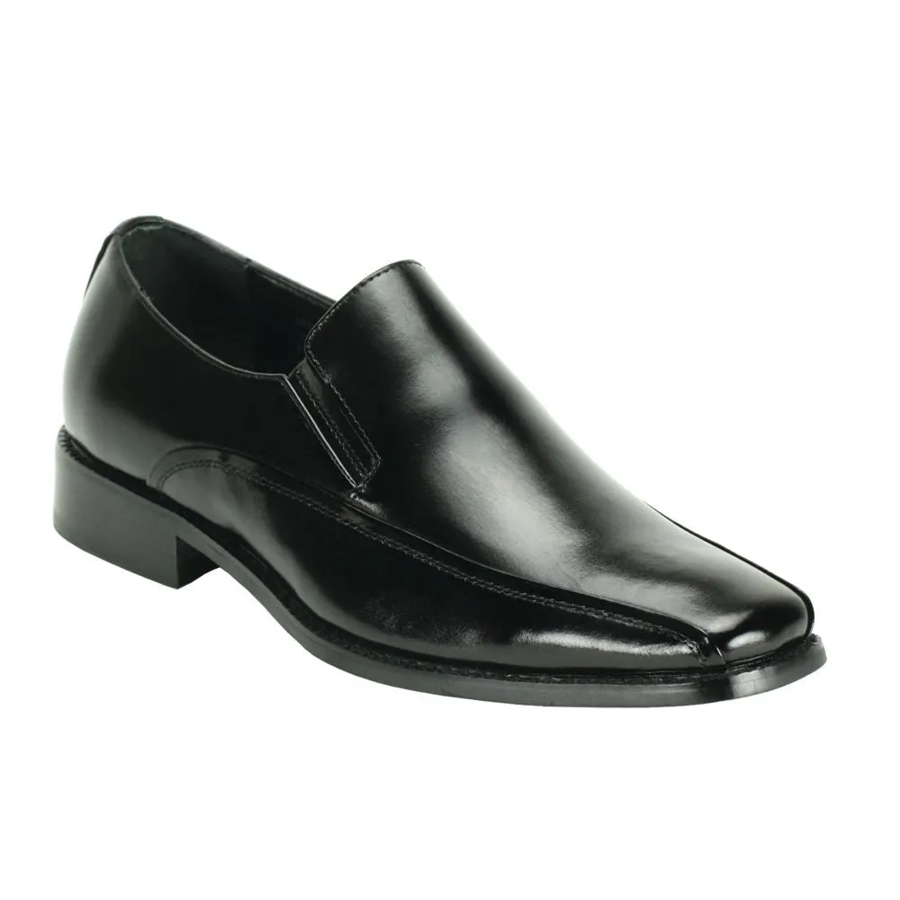 Giorgio Venturi Leather Slip-On Loafers
