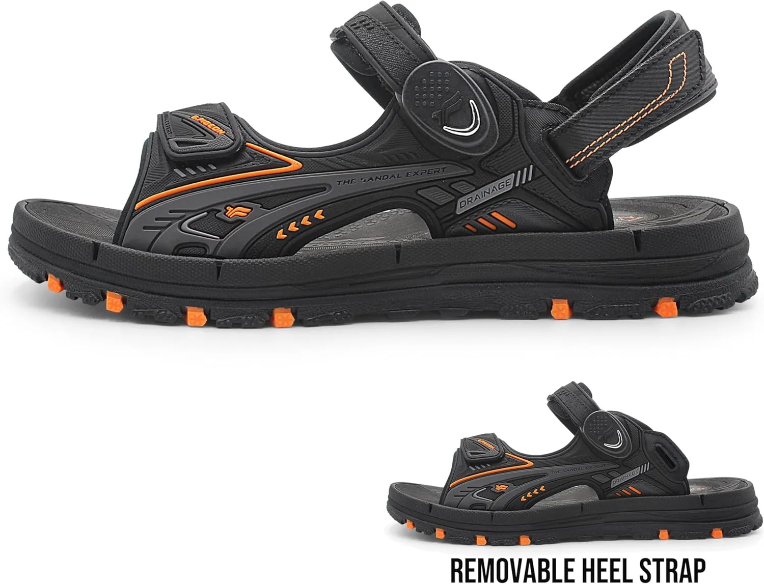 Gold Pigeon Shoes WATER RELEASE Unisex Sandals Easy SNAP LOCK Closure