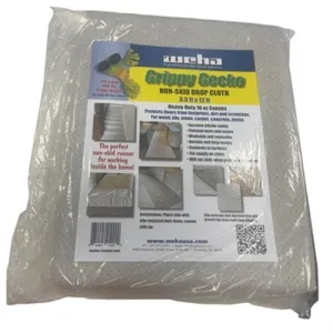 Grippy Gecko 3.5 ft x 12 ft Non-Skid Drop Cloth