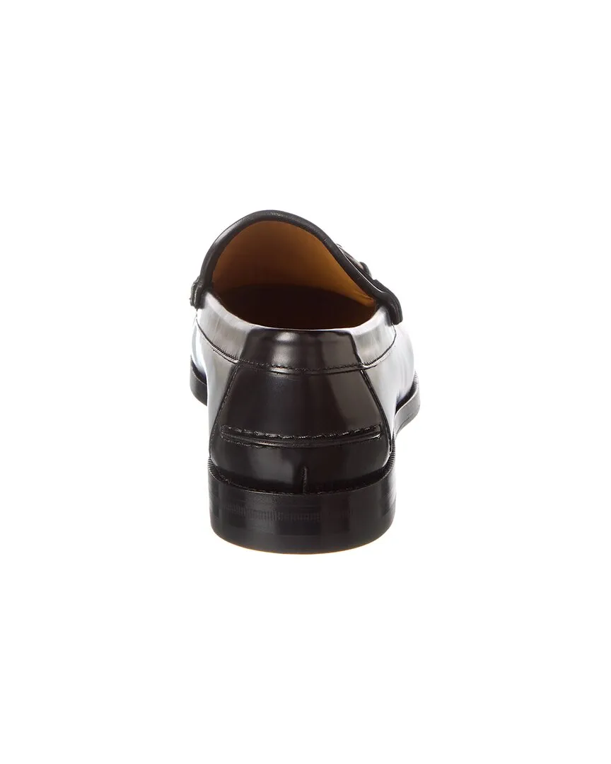 Gucci Horsebit GG Leather Loafer