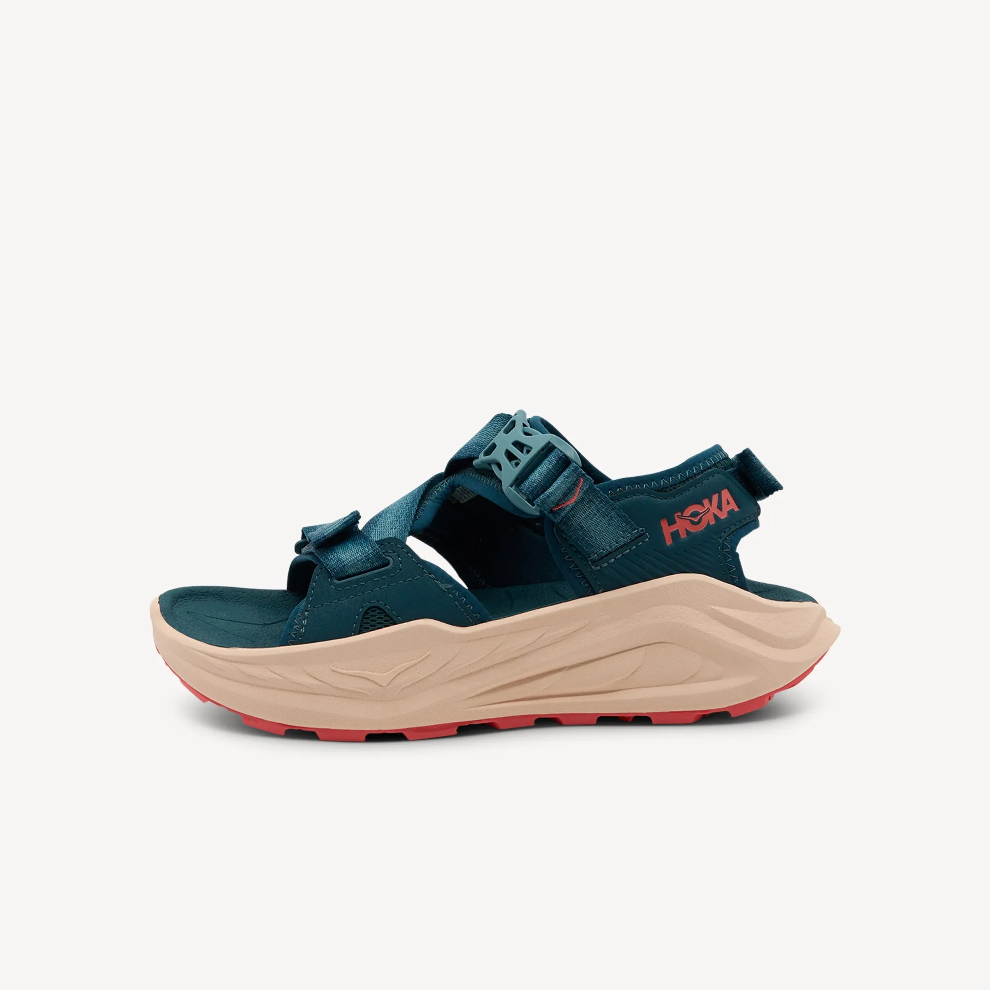 Hoka Infini Hike TC Blue Twilight / Grapefruit Womens